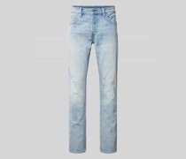 Slim Fit Jeans im Used-Look Modell '3301'
