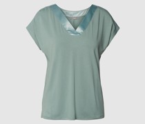 Blusenshirt aus Viskose-Mix