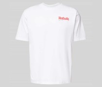 T-Shirt mit Label-Print Modell 'Retro Logo'