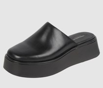 Mules aus Leder Modell 'Courtney'