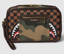 Kulturtasche mit Allover-Muster