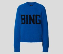 Pullover mit Label-Detail