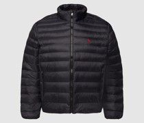 PLUS SIZE Steppjacke mit Label-Stitching