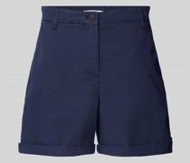Flared Chino-Shorts mit Gesäßtaschen Modell 'CO BLEND GMD'