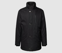 Jacke mit Knopfleiste und Reißverschlusstaschen