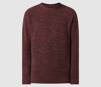 Pullover aus Mouliné