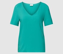 T-Shirt mit V-Ausschnitt Modell 'PAYA'