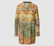 Bluse mit Allover-Print