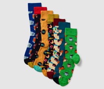 Socken im 7er-Pack Modell '7-Pack 7 Days A Week Sock'