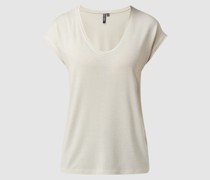 T-Shirt mit Effektgarn Modell 'Billo'