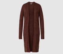 Longcardigan mit Lanawoll-Anteil Modell 'Mirelle'