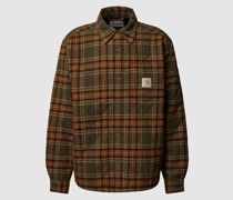 Freizeithemd mit Label-Detail Modell 'WILES'