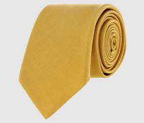 Krawatte aus Seide in unifarbenem Design (7 cm)