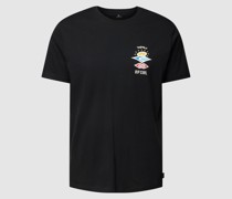 T-Shirt mit Rundhalsausschnitt Modell 'SEARCH ICON'