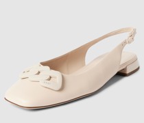 Ballerinas mit Zierbesatz