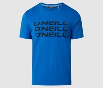 T-Shirt aus Baumwolle Modell 'Triple Stack'