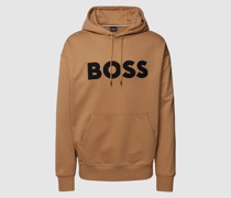 Hoodie mit Logo-Stitching Modell 'Sullivan'