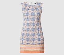 Minikleid mit Allover-Muster