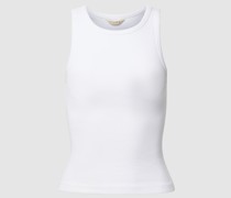 Tanktop in Ripp-Optik