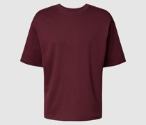 Oversized T-Shirt mit Rundhalsausschnitt