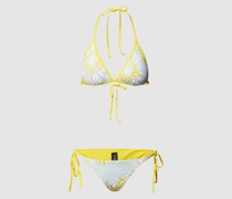 Bikini-Set mit Allover-Muster - Delicatelove X #GNTM