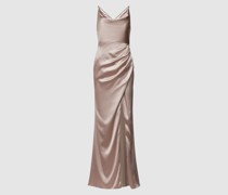 Abendkleid in Wickel-Optik
