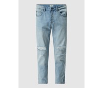 Tapered Fit Jeans aus Baumwolle Modell 'Avi Beam'