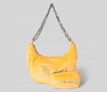 Hobo Bag mit Ziersteinbesatz Modell 'KIMBERLY'