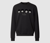 Sweatshirt mit Motiv-Print