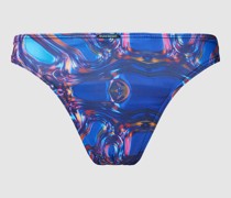 String mit Allover-Muster Modell 'AMETHYST'