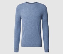 Strickpullover in melierter Optik