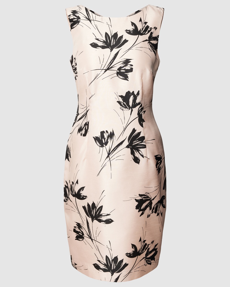 Christian Berg Damen Cocktailkleid mit floralem Muster Christian Berg Damen Cocktailkleid mit floralem Muster