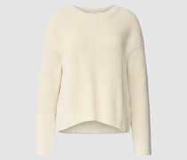 Strickpullover mit Rundhalsausschnitt Modell 'NURIAA'
