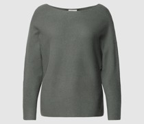 Strickpullover mit U-Boot-Ausschnitt Modell 'Otto'