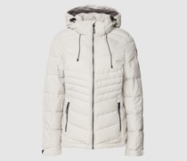 Steppjacke mit Kapuze