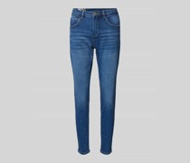 Skinny Fit Jeans im 5-Pocket-Design Modell 'Evita'
