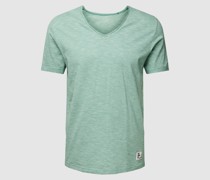 T-Shirt mit Strukturmuster