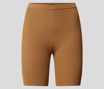Radlerhose mit Ripp-Optik