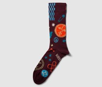 Socken mit Allover-Muster Modell 'Gemini'