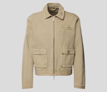 Jacke mit Zweiwege-Reißverschluss