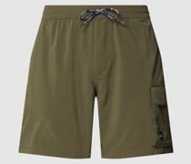 Shorts mit elastischem Bund