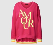 Sweatshirt mit Statement-Print