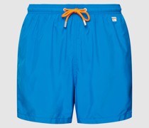 Badehose mit Label-Patch