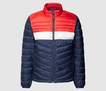 Steppjacke mit Label-Patch Modell 'HERO'