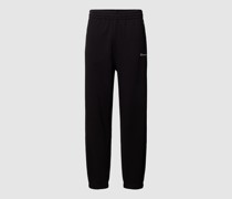 Sweatpants mit Label-Stitching Modell 'Rochester'