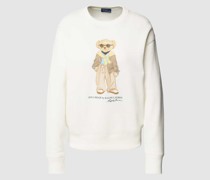 Sweatshirt mit Motiv-Print Modell 'BEAR'