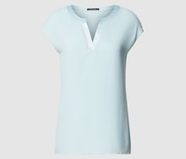Blusenshirt mit V-Ausschnitt