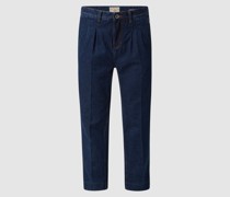 Bundfaltenhose aus Baumwolle Modell 'Noble'