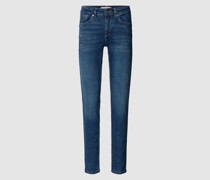 Jeans mit 5-Pocket-Design Modell 'PUSHUP'