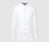 Slim Fit Business-Hemd mit Biesen